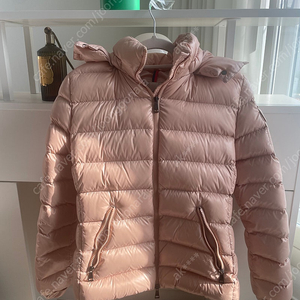 MONCLER BADYFUR 몽클레어 폭스퍼 다운 재킷 핑크