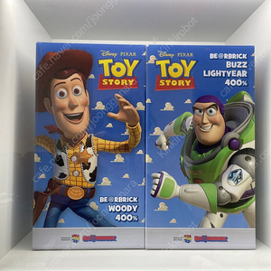 토이스토리 우디 버즈 (Toy Story Woody & Buzz) 400% 베어브릭