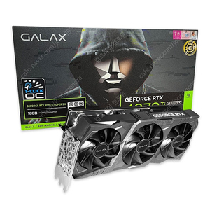 [판매] 갤럭시 GALAX 지포스 RTX 4070 Ti SUPER 3X OC D6X 16GB 한정 수량 판매합니다.