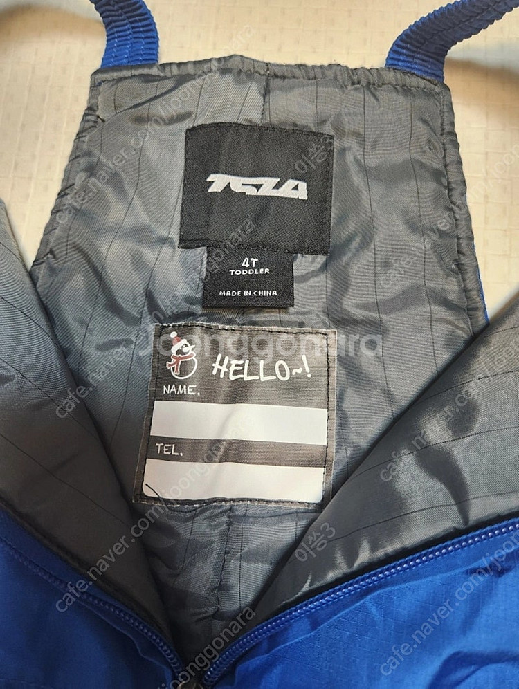 테슬라 아동 스키바지 4T--2