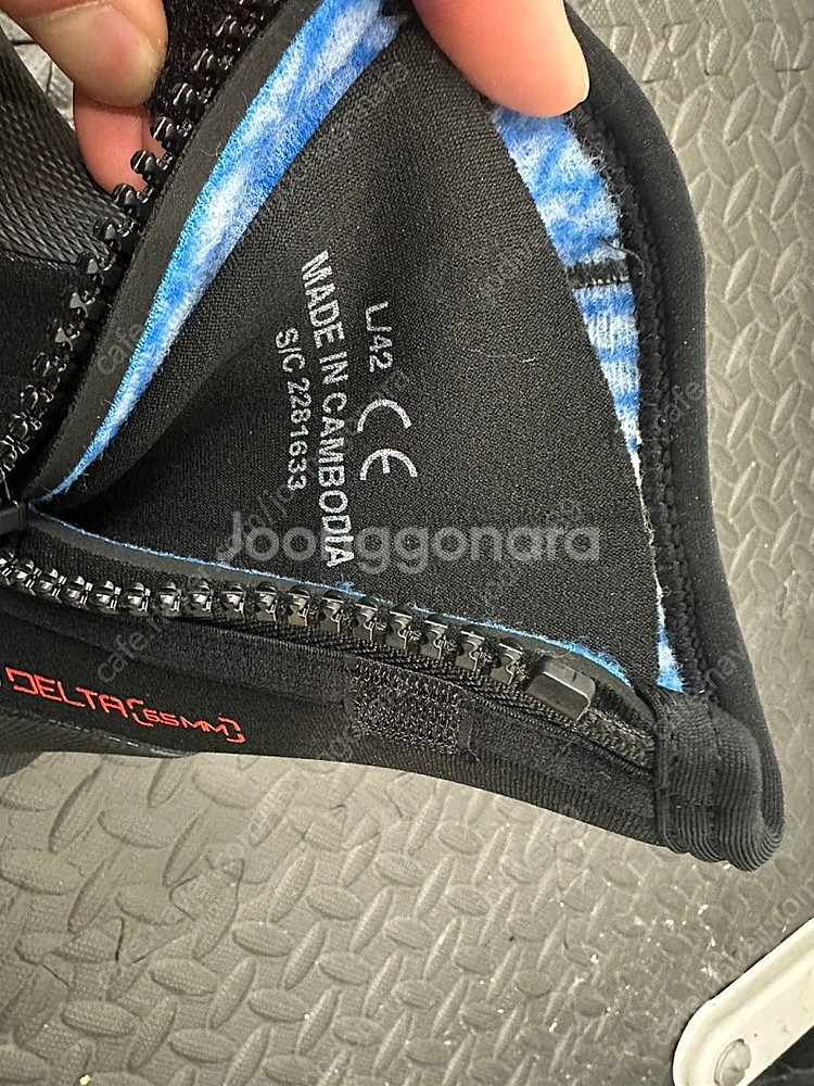 스쿠바프로 부츠 델타 6.5mm 사이즈 L--4