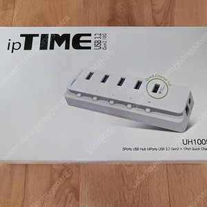 [새상품] 아이피타임 ipTIME UH1005QC 5포트 USB 허브 판매합니다.