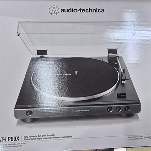 오디오테크니카 턴테이블 AT-LP60X 블랙 /부산직거래/택배가능