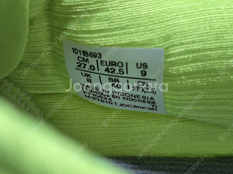 아식스 노바블라스트4 270MM 새상품 판매합니다.--3