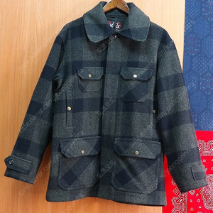 일본판 WOOLRICH 울리치 WOOL 매키노 크루즈 자켓 L사이즈 필슨 웨어하우스 RRL 버즈릭슨 리얼맥코이 LVC