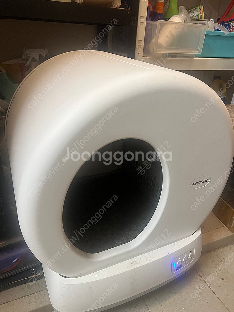에어로보 고양이 자동 화장실--2