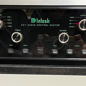 매킨토시 프리 파워 앰프 (Mcintosh C41, MC7270) 판매합니다