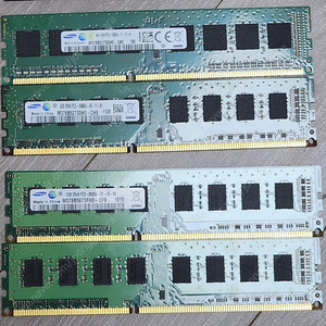 DDR3 구형 램 판매( 4GB 2ea+2GB 2ea 세트)