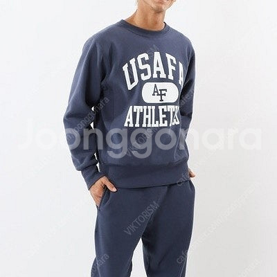 Champion 챔피언 / 블루택 USAFA 맨투맨 네...--0