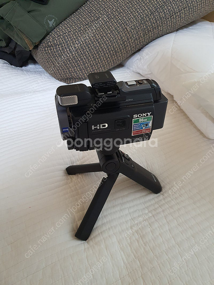 소니HDR-PJ790V+충전기+밧데리+메모리128GB--0