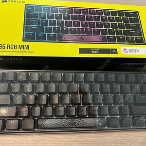 커세어 K65 mini 키보드 팝니다