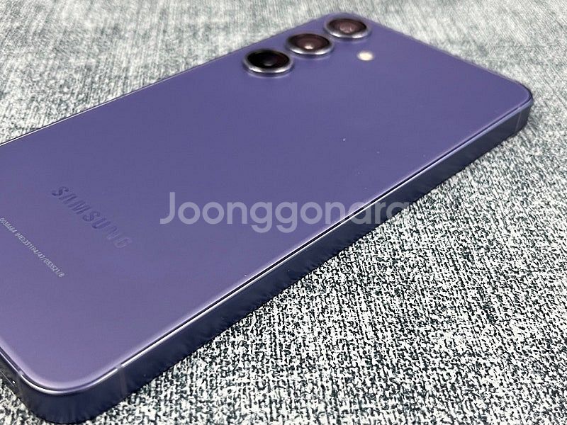 (대용량새상품급) 갤럭시S24 512G 퍼플 외관 하자...--6