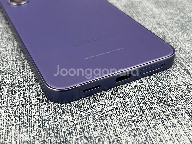 (대용량새상품급) 갤럭시S24 512G 퍼플 외관 하자...--7