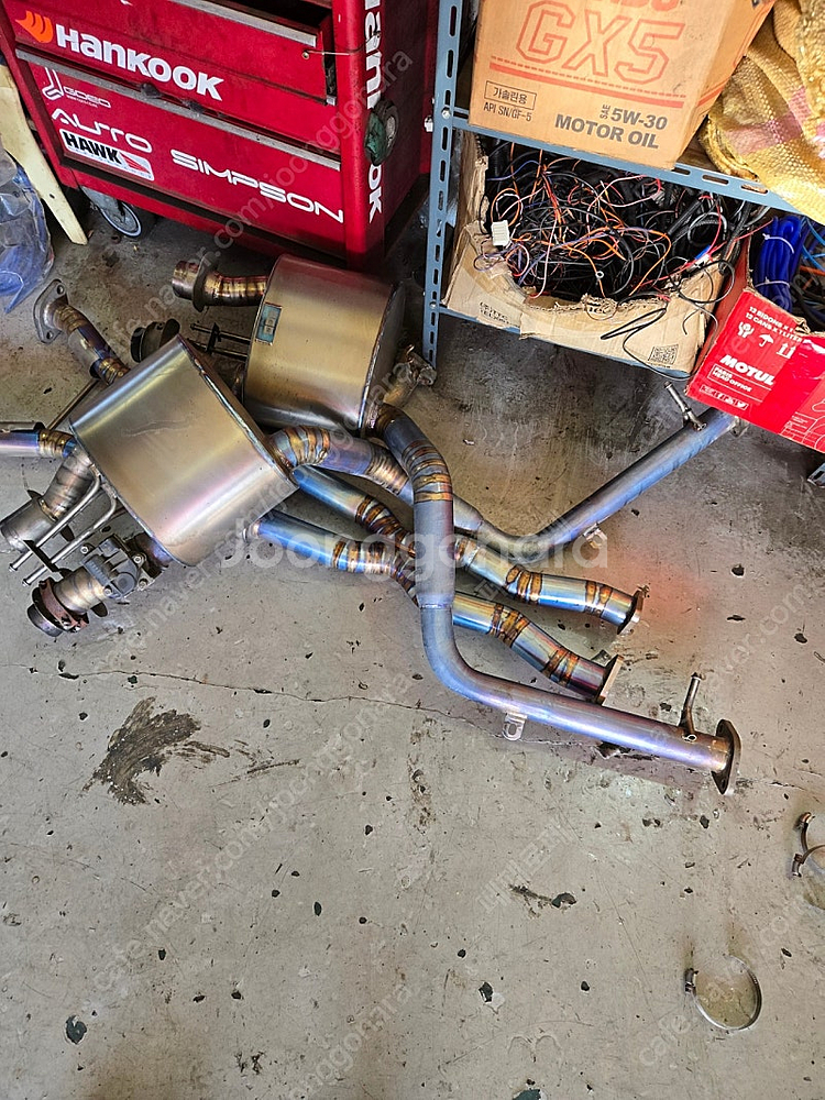 g80dh res티탄가변배기 팝니다--0