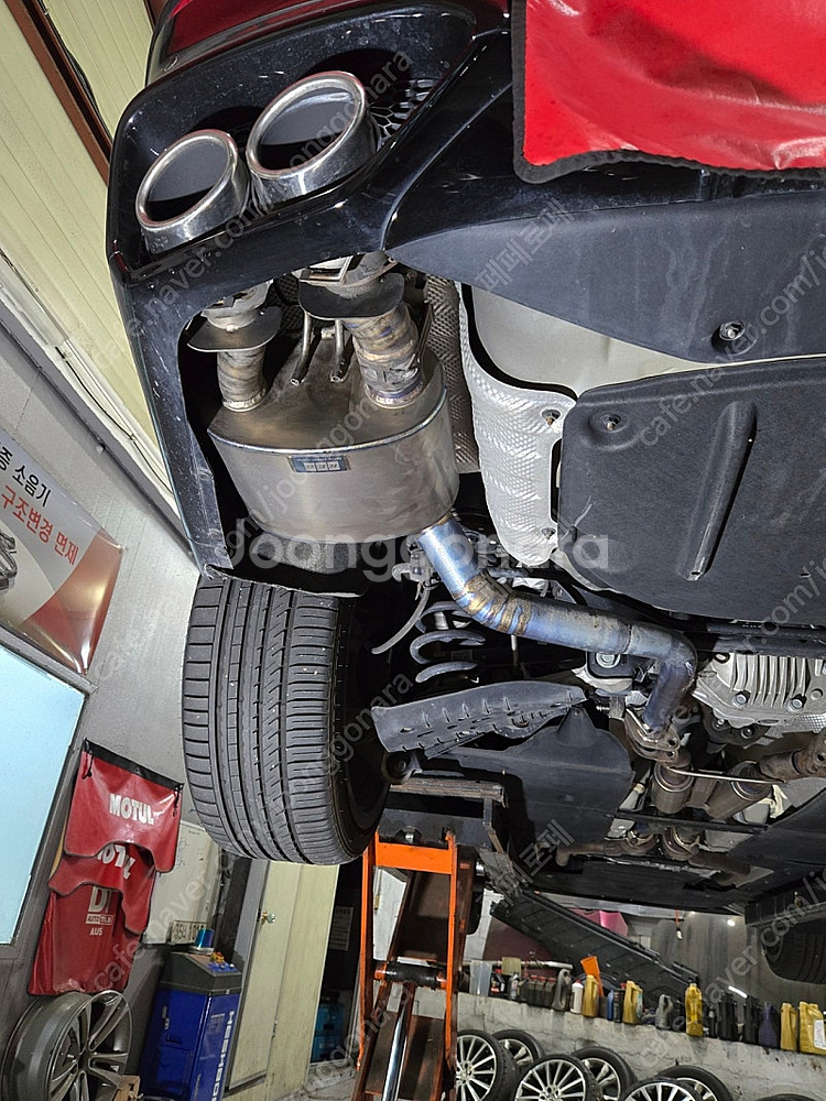 g80dh res티탄가변배기 팝니다--2