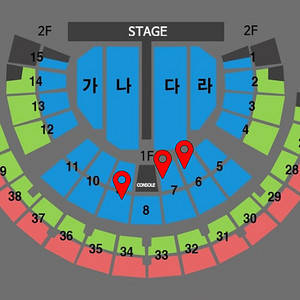 [일요일 막공] 나훈아 서울 콘서트 R석 6~9구역 통로 2연석 양도