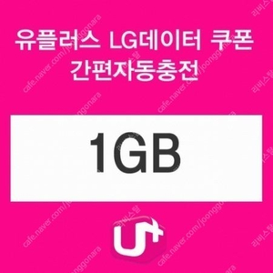 lg유플러스 데이터 2기가