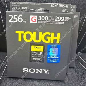 소니 터프 SDcard 256GB, SF-G256T