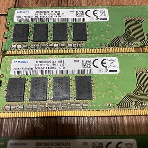 삼성 ddr4 2400 8g * 2개, 2666 8g * 2개 램 ram 팝니다.