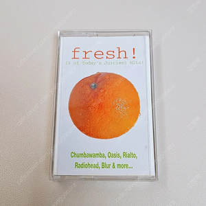 fresh ! 카세트 테이프 라디오헤드 오아시스 블러 등 수록