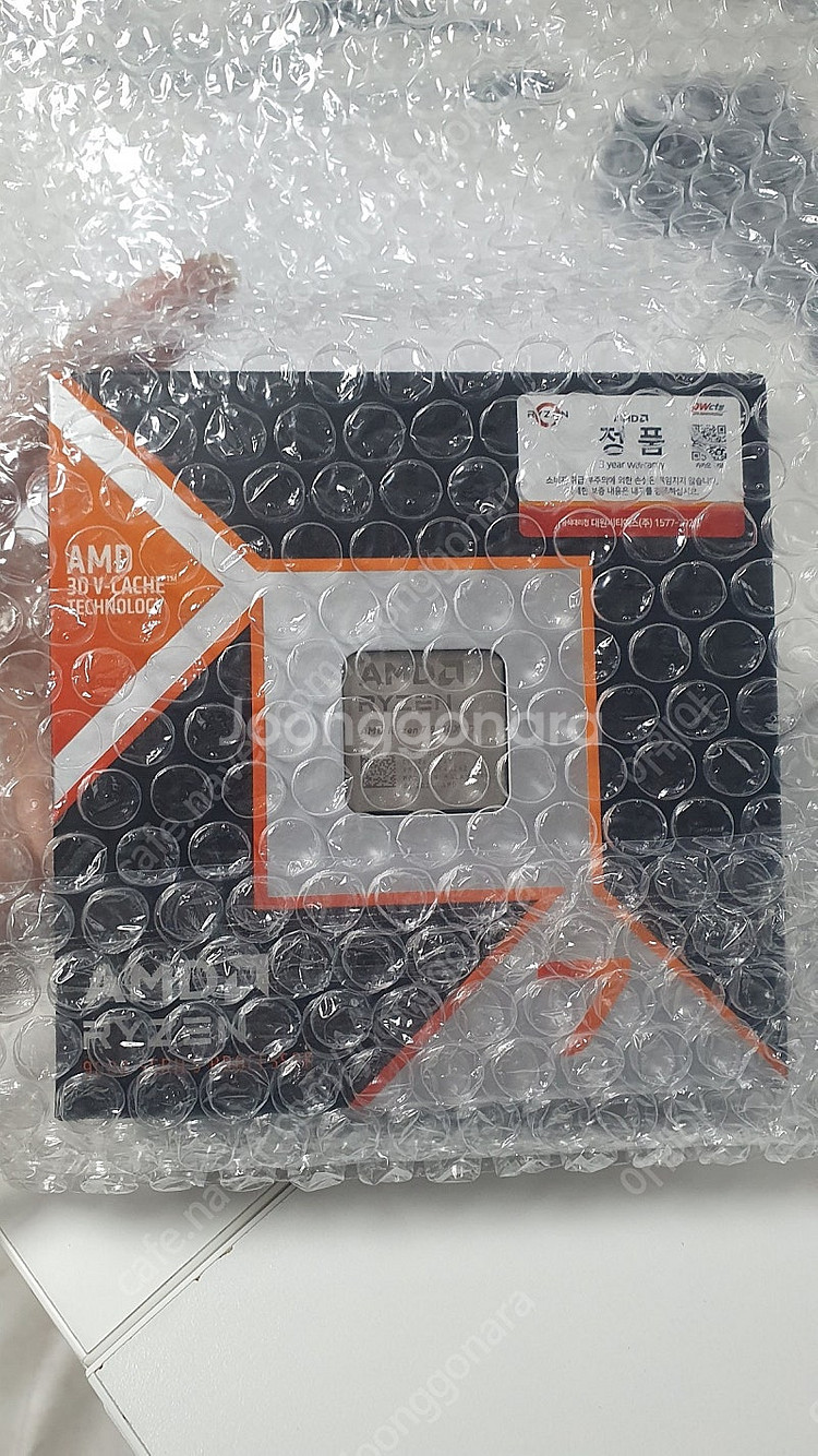 9800X3D CPU 국내 정품박스, 미개봉--0