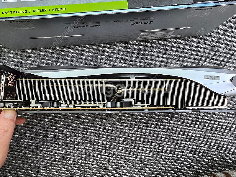 ( 인천 ) 조텍 rtx4080s amp 판매 합니다--4