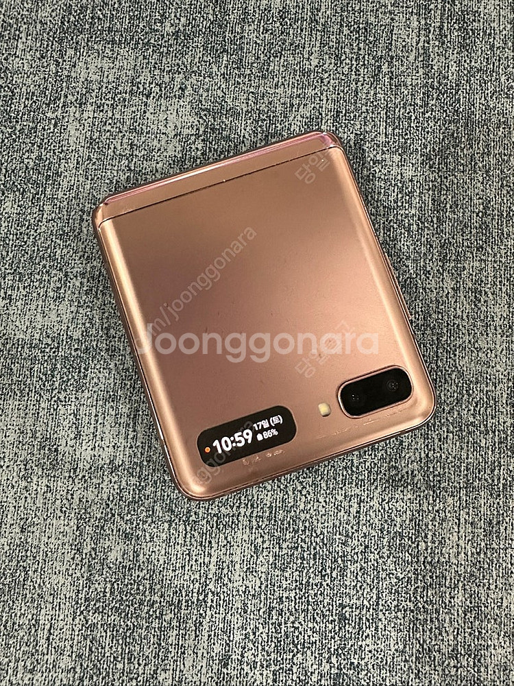 (게임용 서브용) 갤럭시Z플립2 256G 브론즈 기능정...--0
