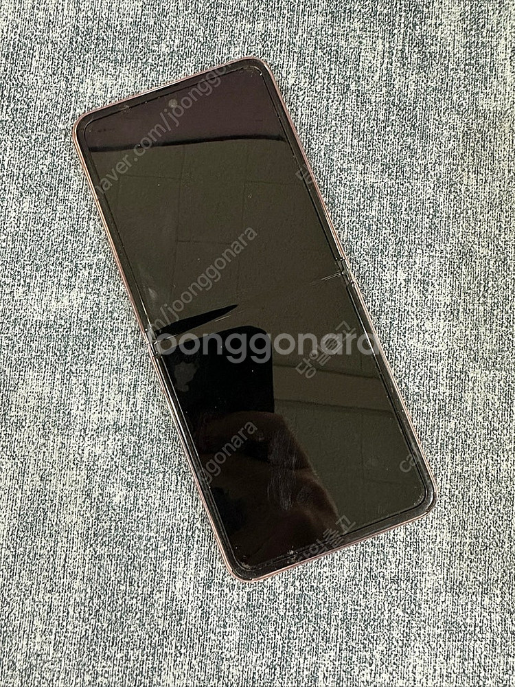 (게임용 서브용) 갤럭시Z플립2 256G 브론즈 기능정...--7