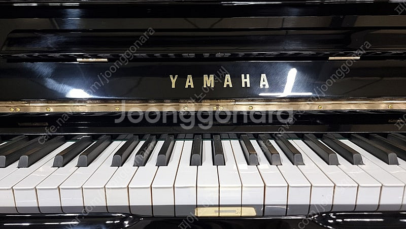 야마하피아노 U-1 블랙유광 made in japan--3