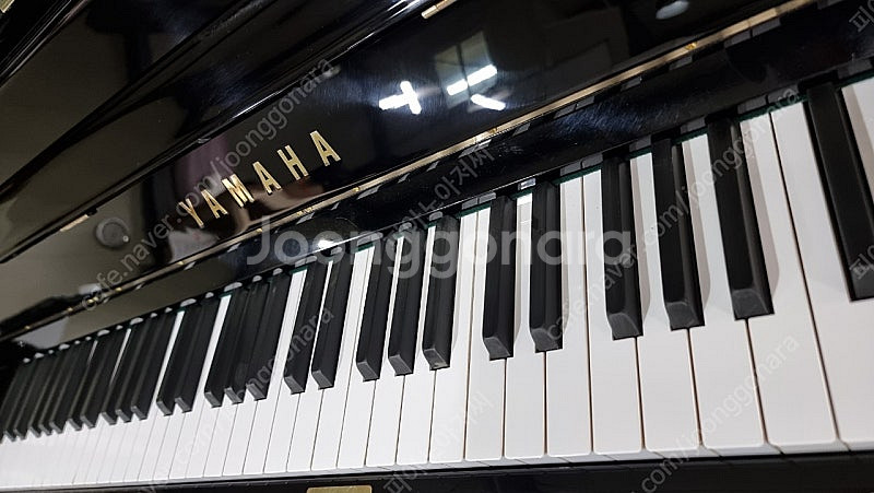 야마하피아노 U-1 블랙유광 made in japan--5