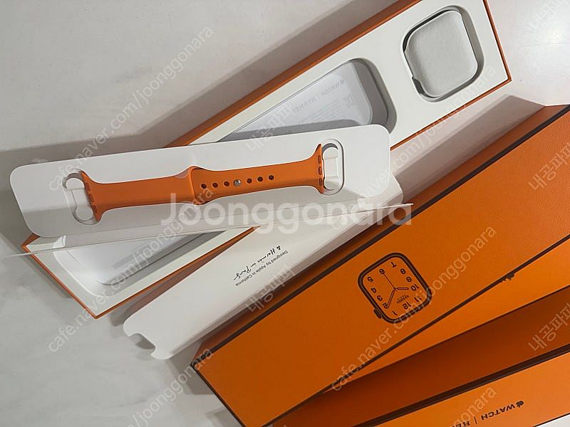 에르메스 애플워치7 , 41mm 리퍼 미사용 새것--1