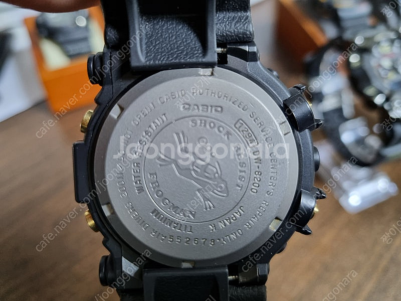 지샥 프로그맨 흑금 DW-8200B--5