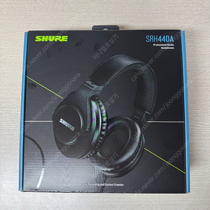 Shure SRH440A 헤드폰 PROFESSIONAL STUDIO HEADPHONE