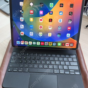 IPAD PRO 6th 12.9" 128G+wifi 스그 + 매직키보드 (영문) 판매합니다.