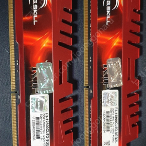 G.SKILL 2x4GB DDR3-1600 PC3-12800