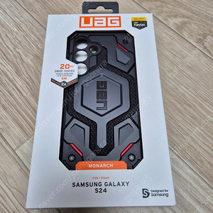 UAG 갤럭시S24 기본형 모나크 케블라 케이스 미개봉