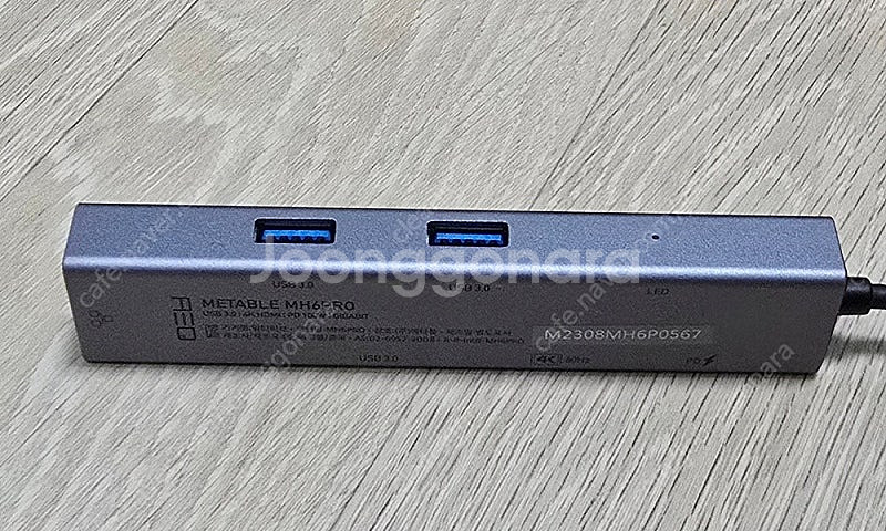 메타블 멀티허브, MH6PRO 6in1 HDMI usb...--2