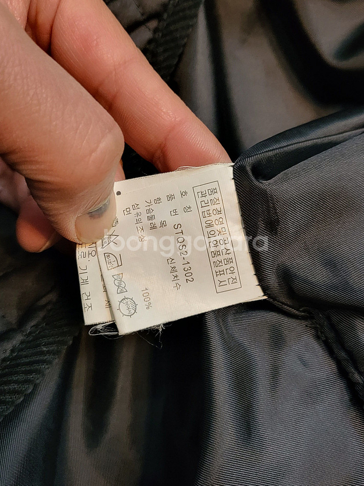 xl 폴로 랄프로렌 블랙 퀼팅 자켓--2