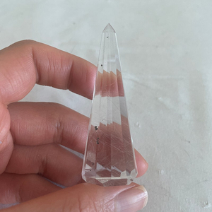 Rutilated clear quartz vogel