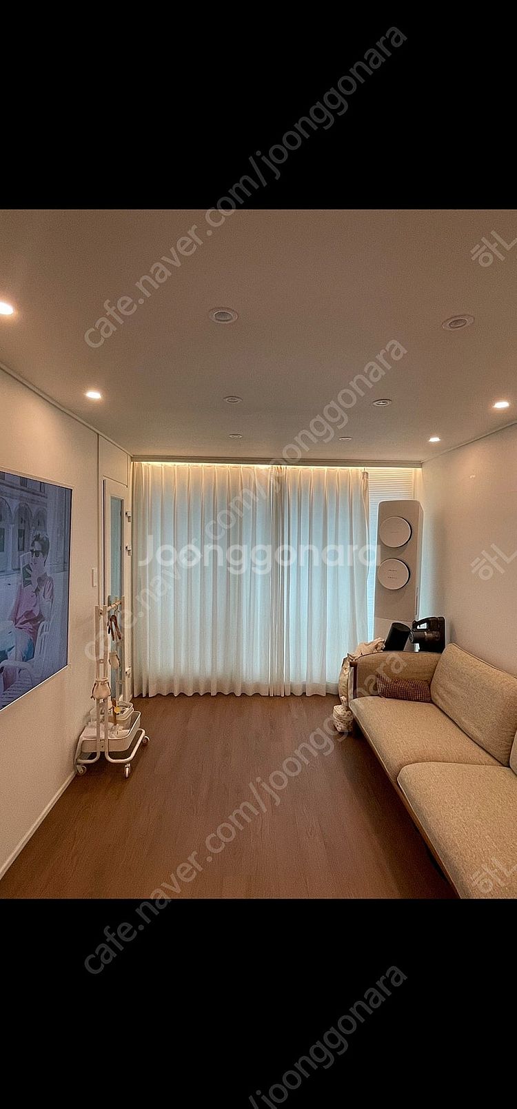 카레클린트 603소파 (원목: 월넛, 쿠션: 오트밀)--1