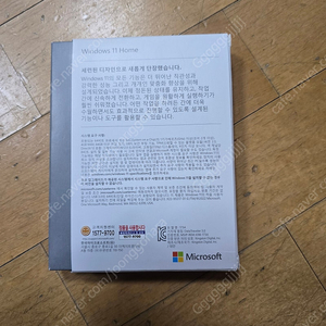 윈도우 11Microsoft Windows 11 Home (처음사용자용 한글 FPP) 정품