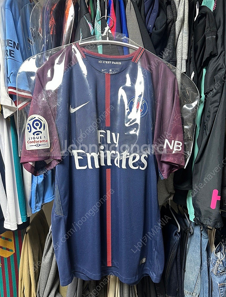 나이키 17-18 파리생제르망 PSG 음바페 리그풀마킹--0