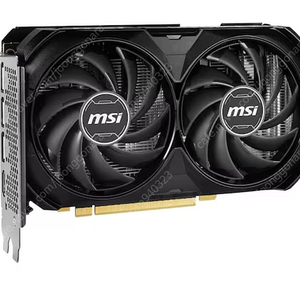 MSI 지포스 RTX 4060 Ti 벤투스 2X 블랙 OC D6 16GB