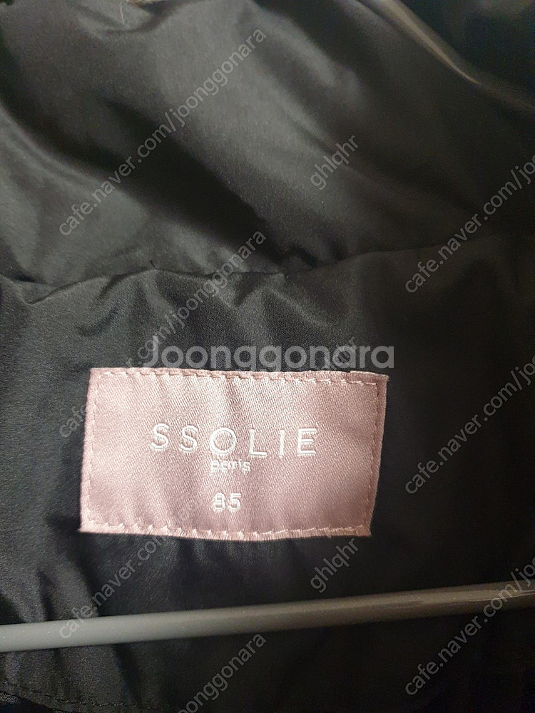 구스다운 롱패딩--3