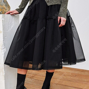 JIYO Organza Antoinette Skirt 지요 오간자 앙뚜와네뜨 스커트 M