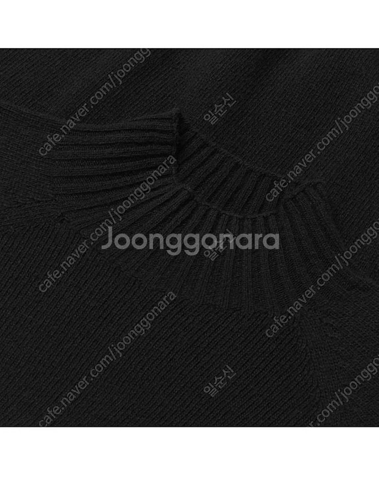 이올로 홀가먼트 모크넥 블랙 XL--1