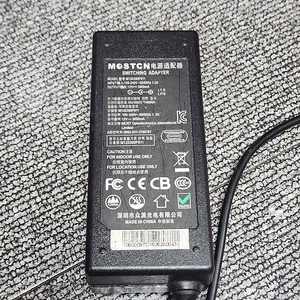 Mostcn 12v 3000mA 모니터 아답터