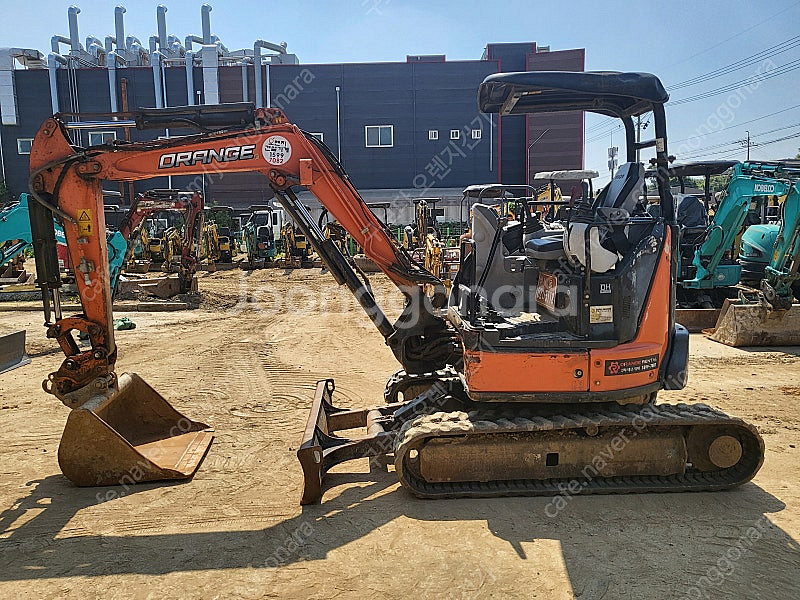 중고미니굴삭기 2016년식 히타치 3톤 버켓3종 농장용 판매--6