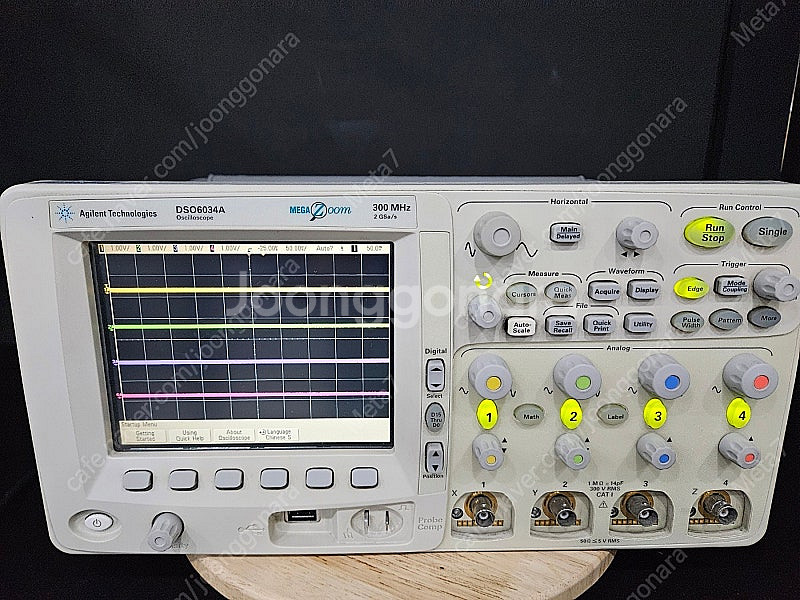 Agilent/Keysight DSO-6034A 오실로...--0