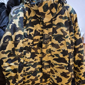 bape 베이프 황계 스노우보드 패딩